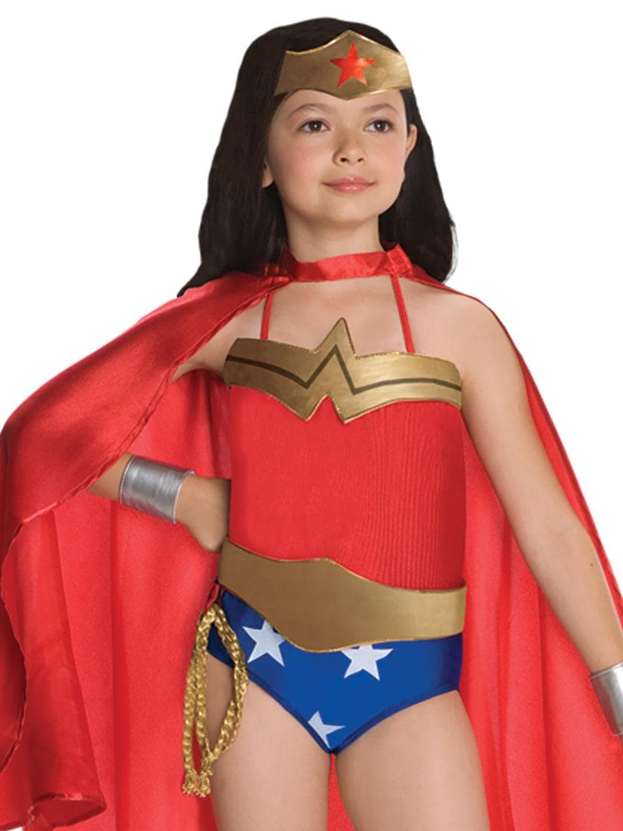 Kids Justice League Wonder Woman Costume - costumes.com