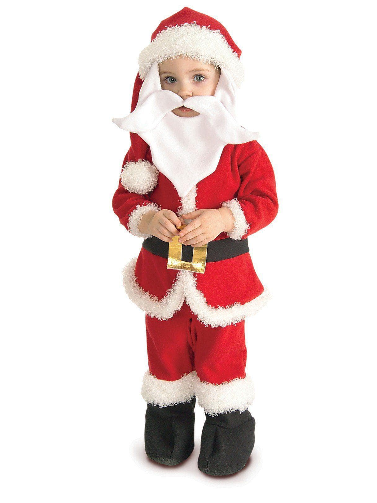 Baby/Toddler Santa Boy Costume - costumes.com