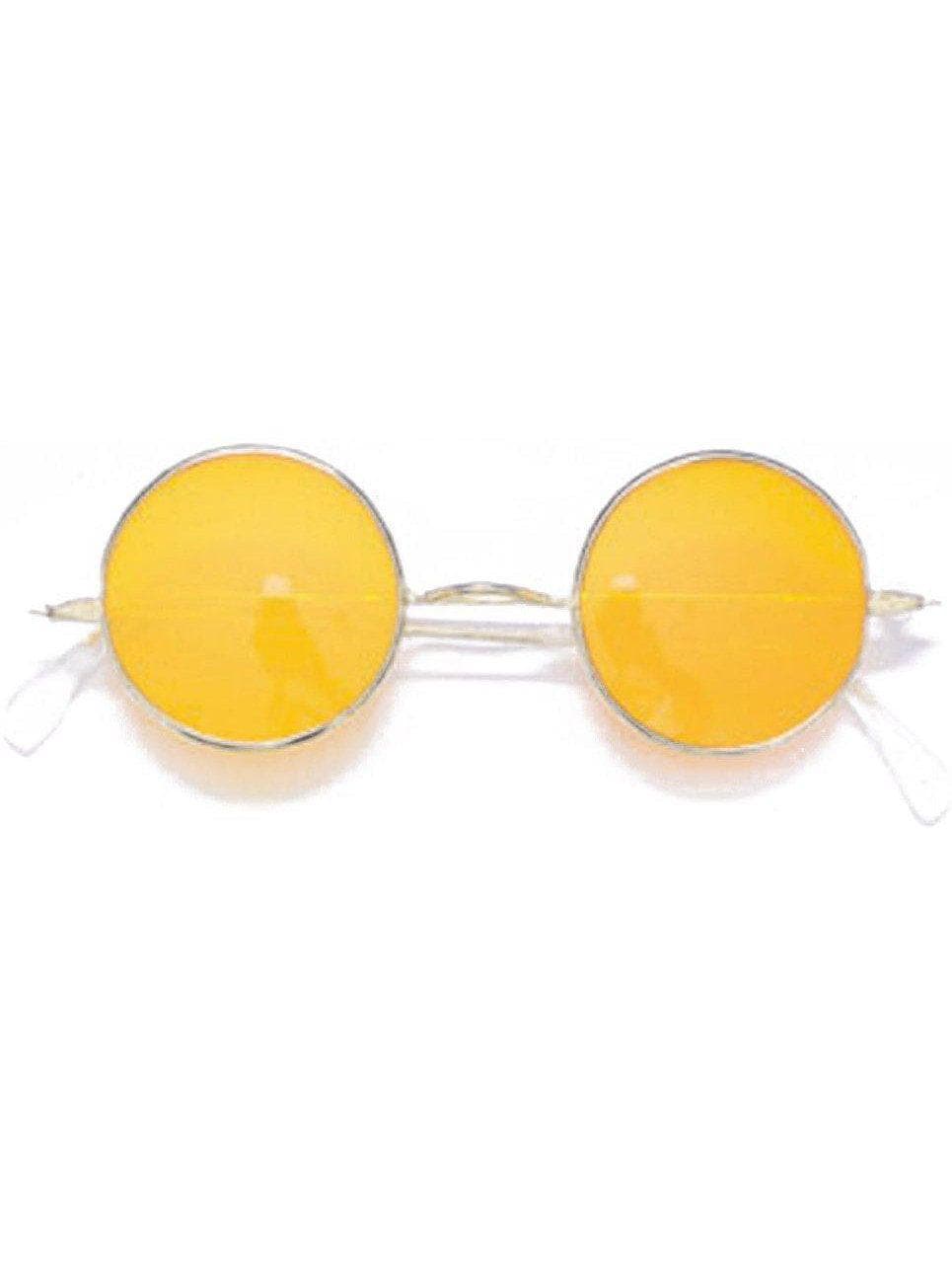 Kids' Colored Lens Feelin' Groovy Round Glasses - costumes.com
