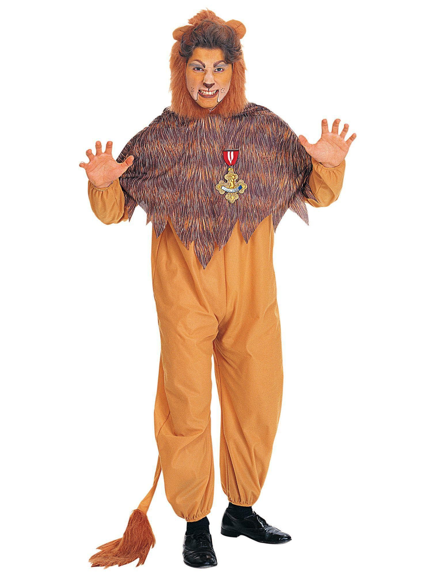Adult Wizard of Oz Cowardly Lion Costume - costumes.com
