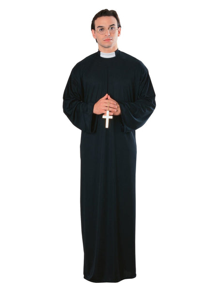 Adult Priest Robe and Collar