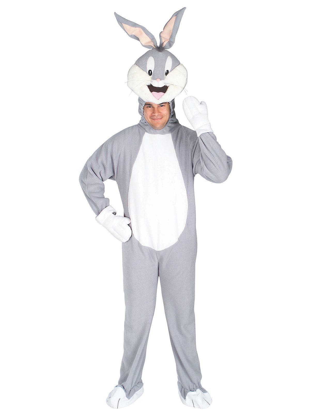 Adult Looney Tunes Bugs Bunny Costume - Deluxe - costumes.com