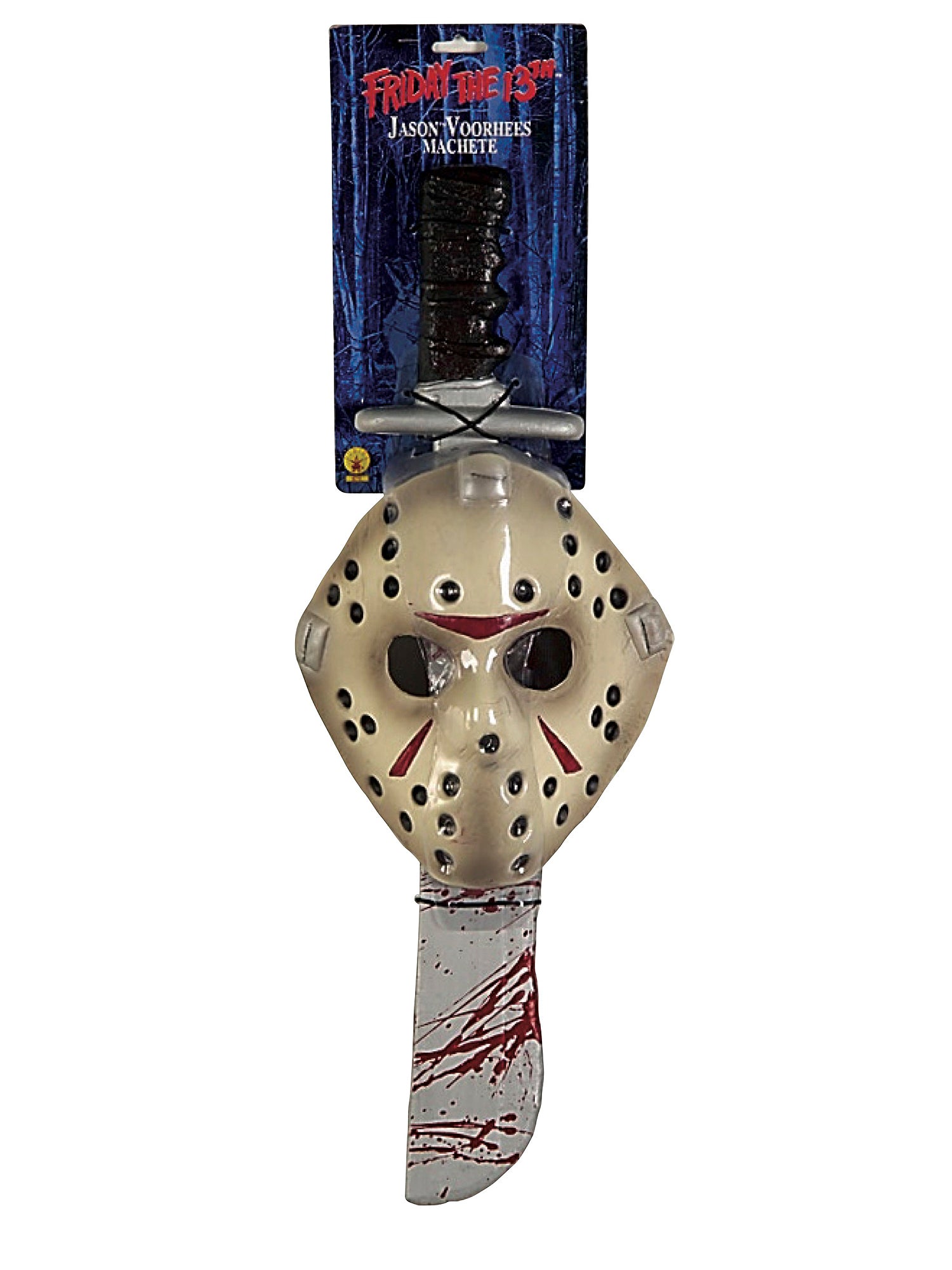Adult Friday the 13th Jason Voorhees Machete and Mask - costumes.com