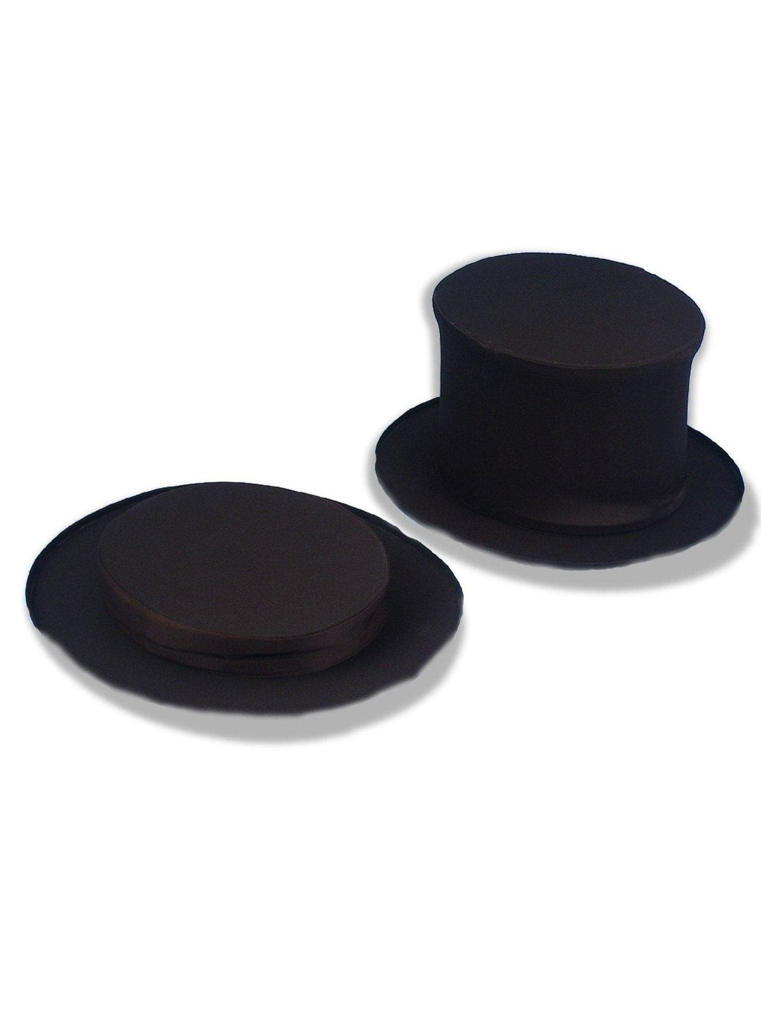 Adult Collapsible Black Top Hat - costumes.com