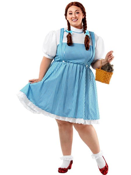 Adult Plus Size Wizard of Oz Dorothy Costume