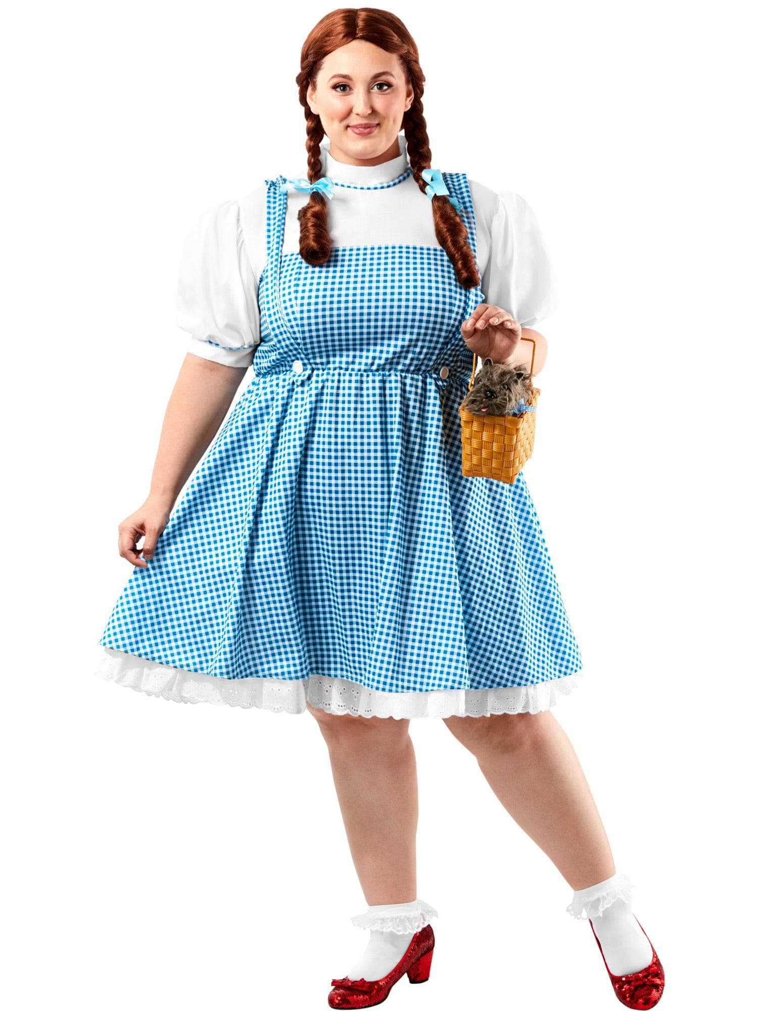 Adult Plus Size Wizard of Oz Dorothy Costume - costumes.com