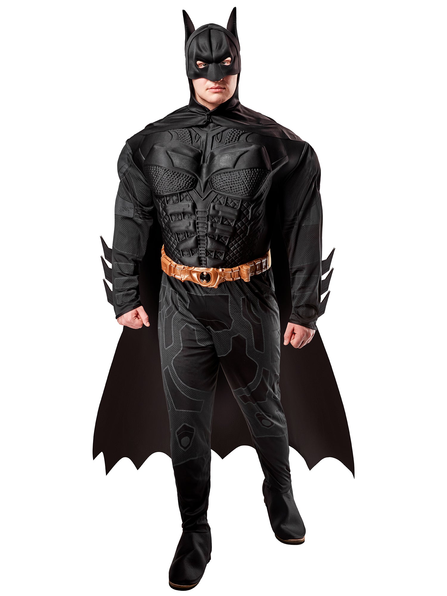 Men's Big and Tall The Dark Knight Rises Batman Costume - Deluxe - costumes.com