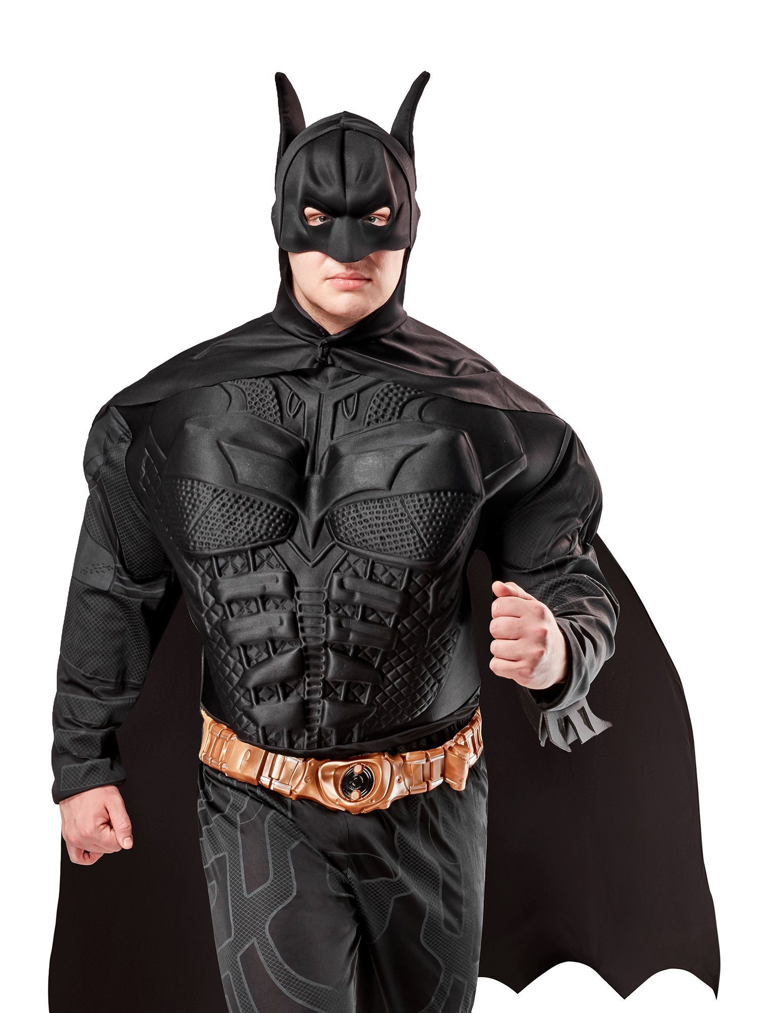 Men's Big and Tall The Dark Knight Rises Batman Costume - Deluxe - costumes.com