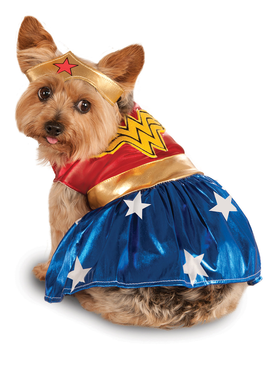 DC Comics Wonder Woman Big Dog Pet Costume - Classic - costumes.com