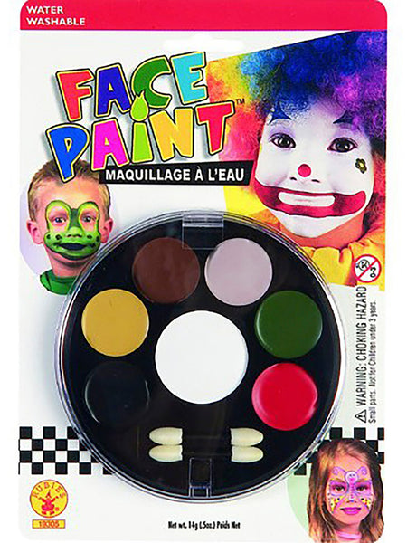 Adult 7 Color Face Paint Set
