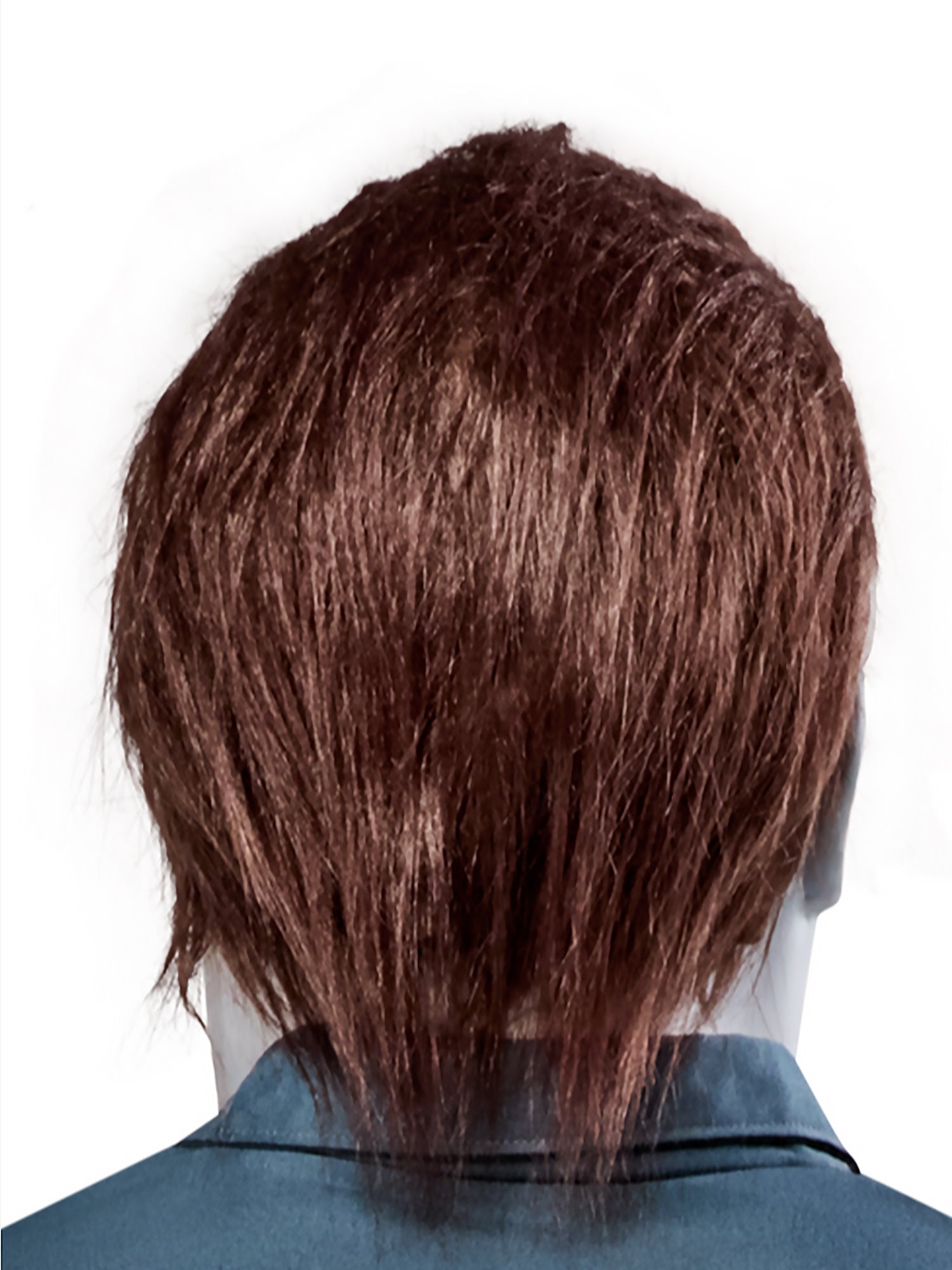 Men's Halloween 2 Michael Myers Overhead Latex Mask with Hair - costumes.com