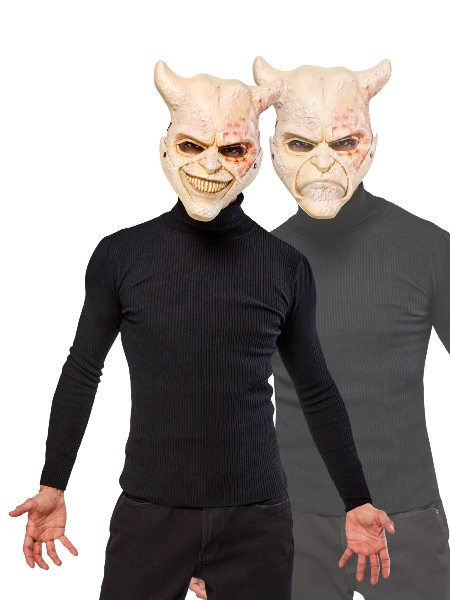 Adult The Black Phone The Grabber Interchangeable Half Mask - costumes.com