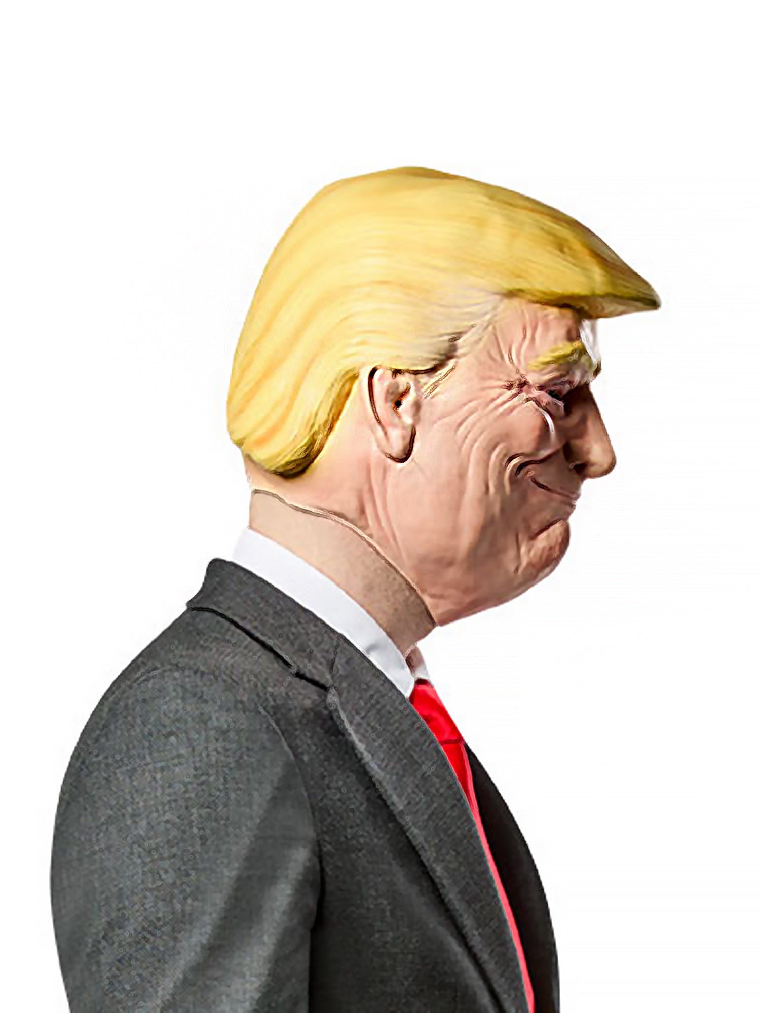 Men's Making America Great Again President Overhead Latex Mask - costumes.com