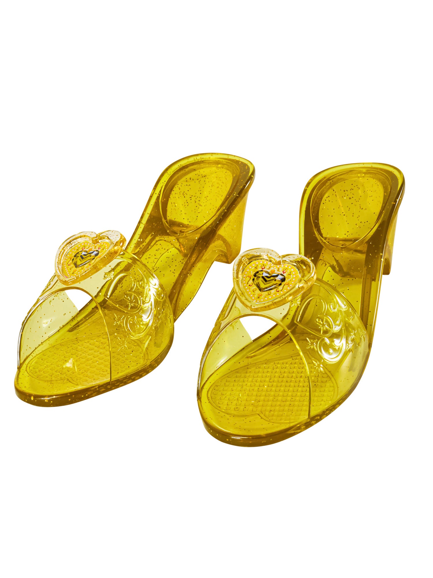 Girls' Gold Beauty Princess Shoes - costumes.com