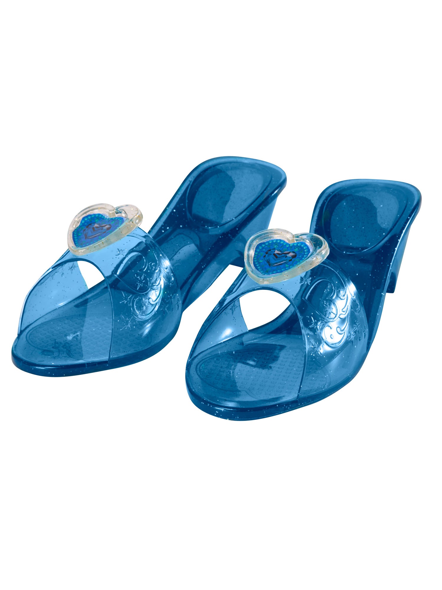 Girls' Blue Snow Princess Shoes - costumes.com