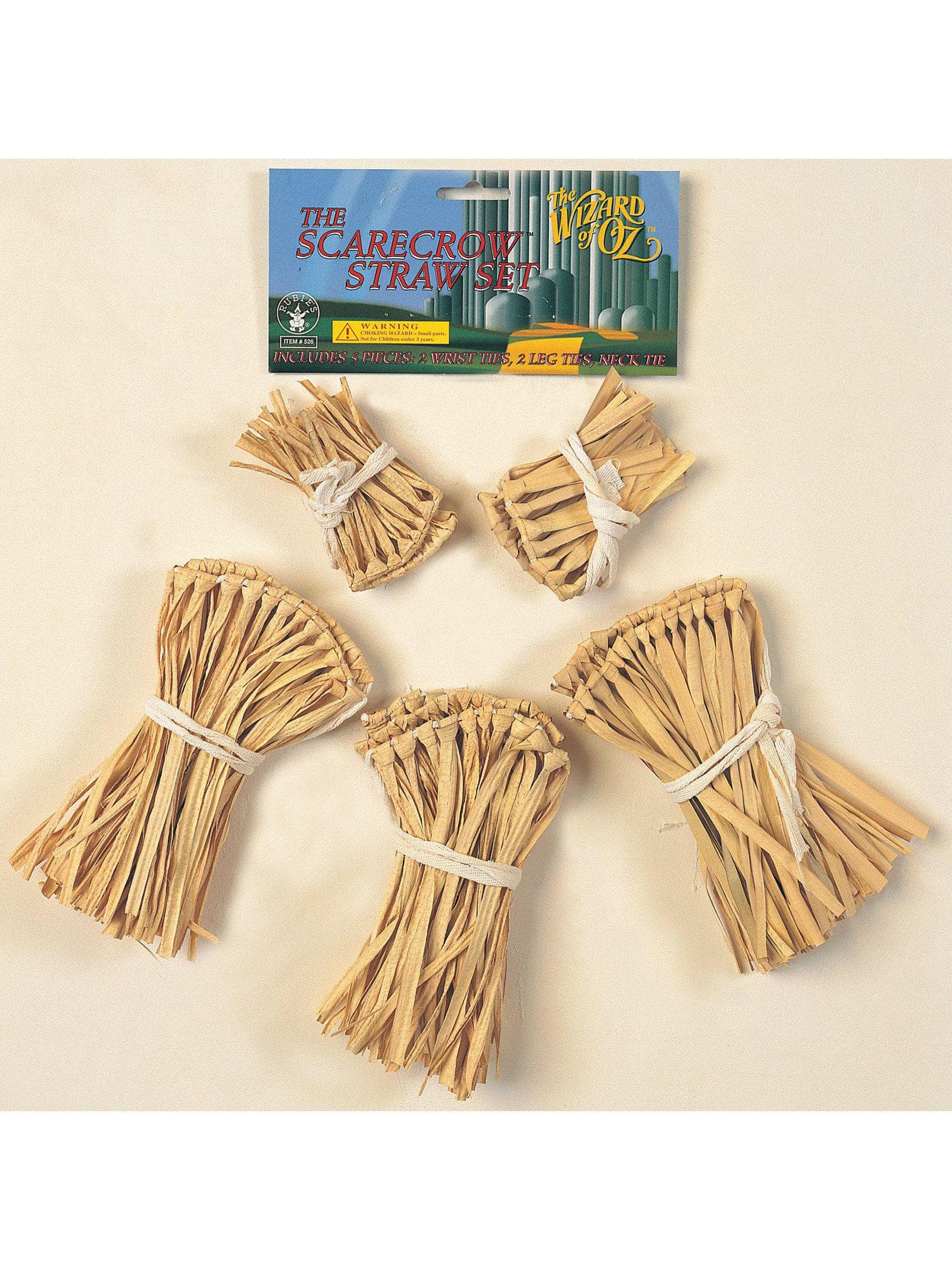 Adult Wizard of Oz Scarecrow Straw Accessory Set - costumes.com