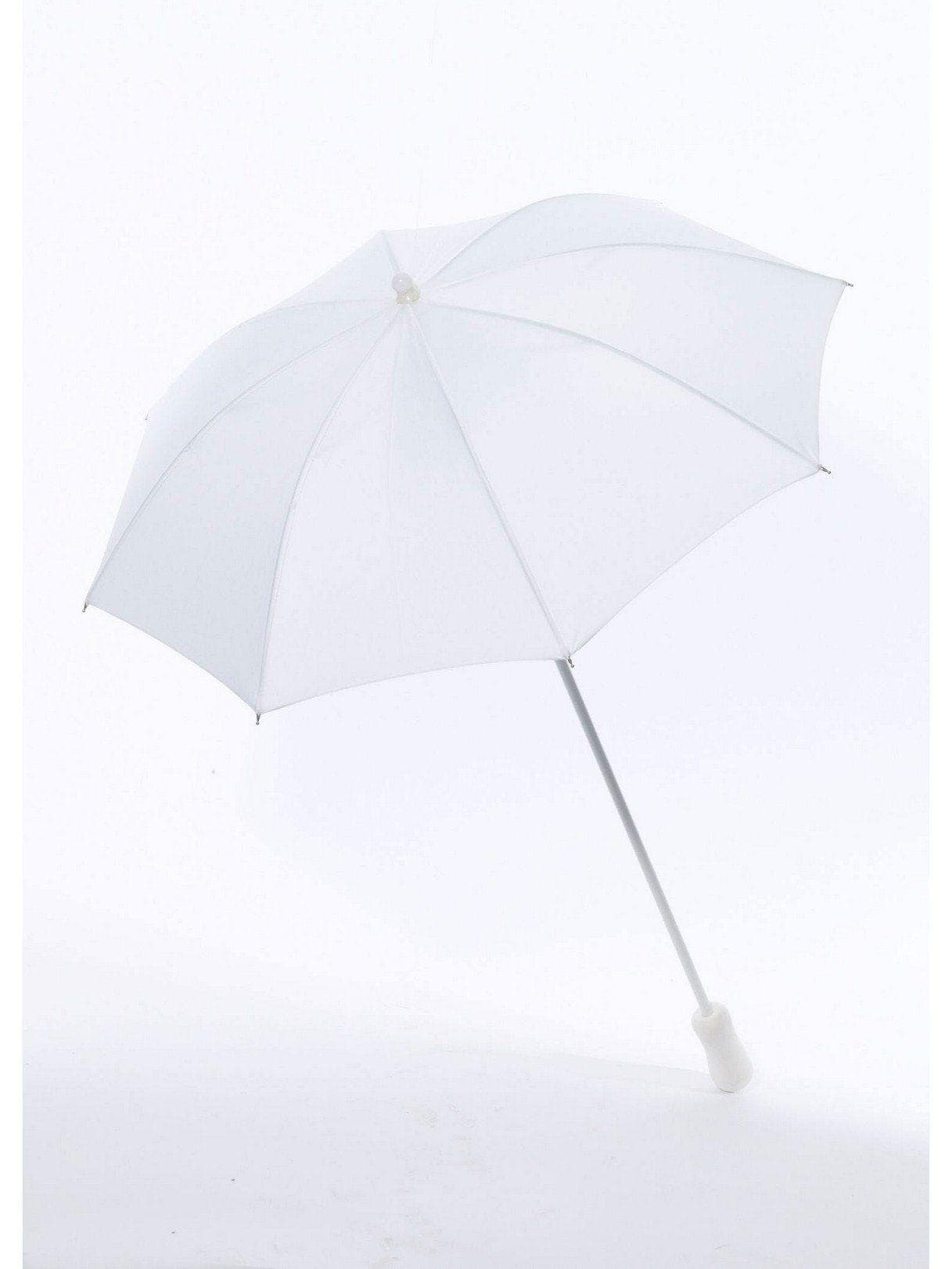 Adult White Parasol - costumes.com
