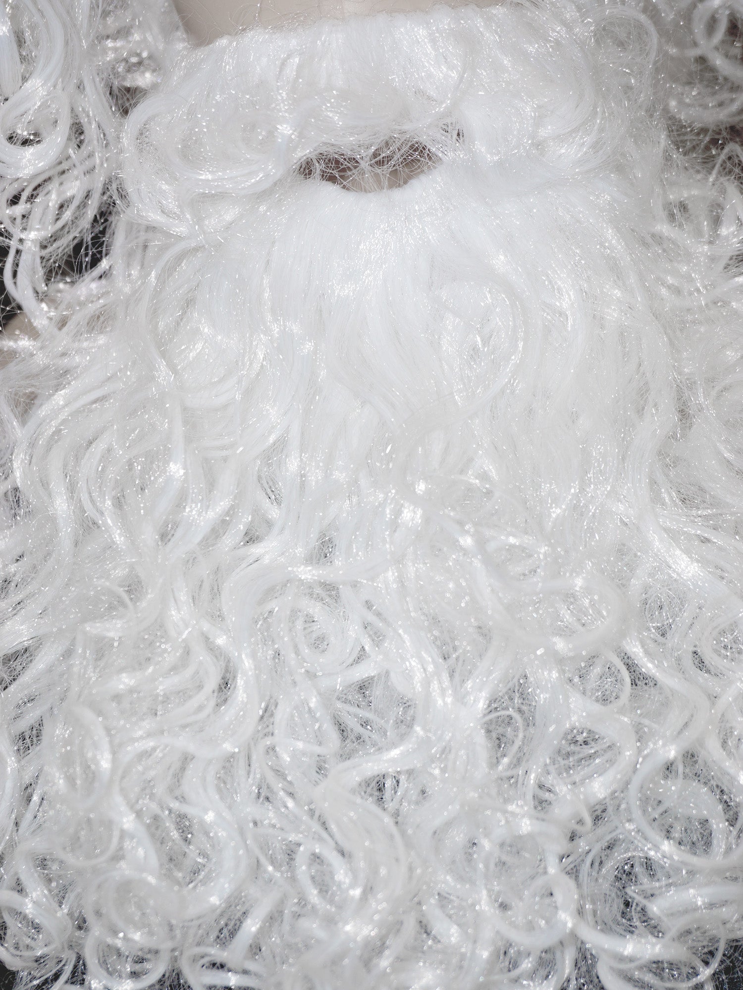 Men's White Santa Beard and Wig Set - Deluxe Economy - costumes.com