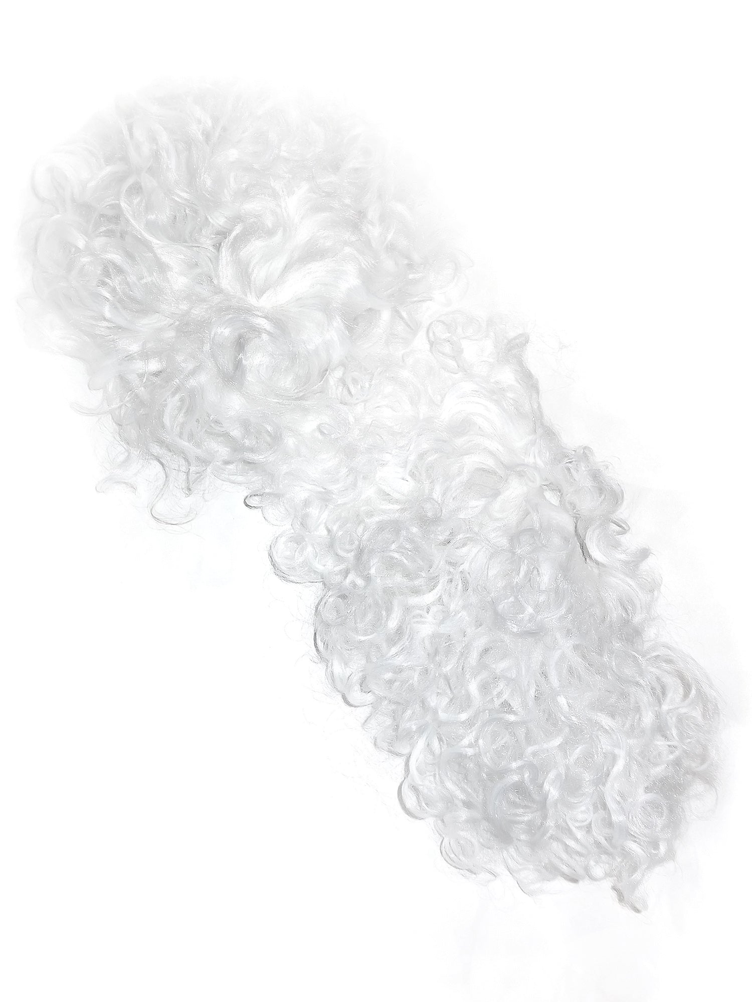 Men's White Santa Beard and Wig Set - Deluxe Economy - costumes.com