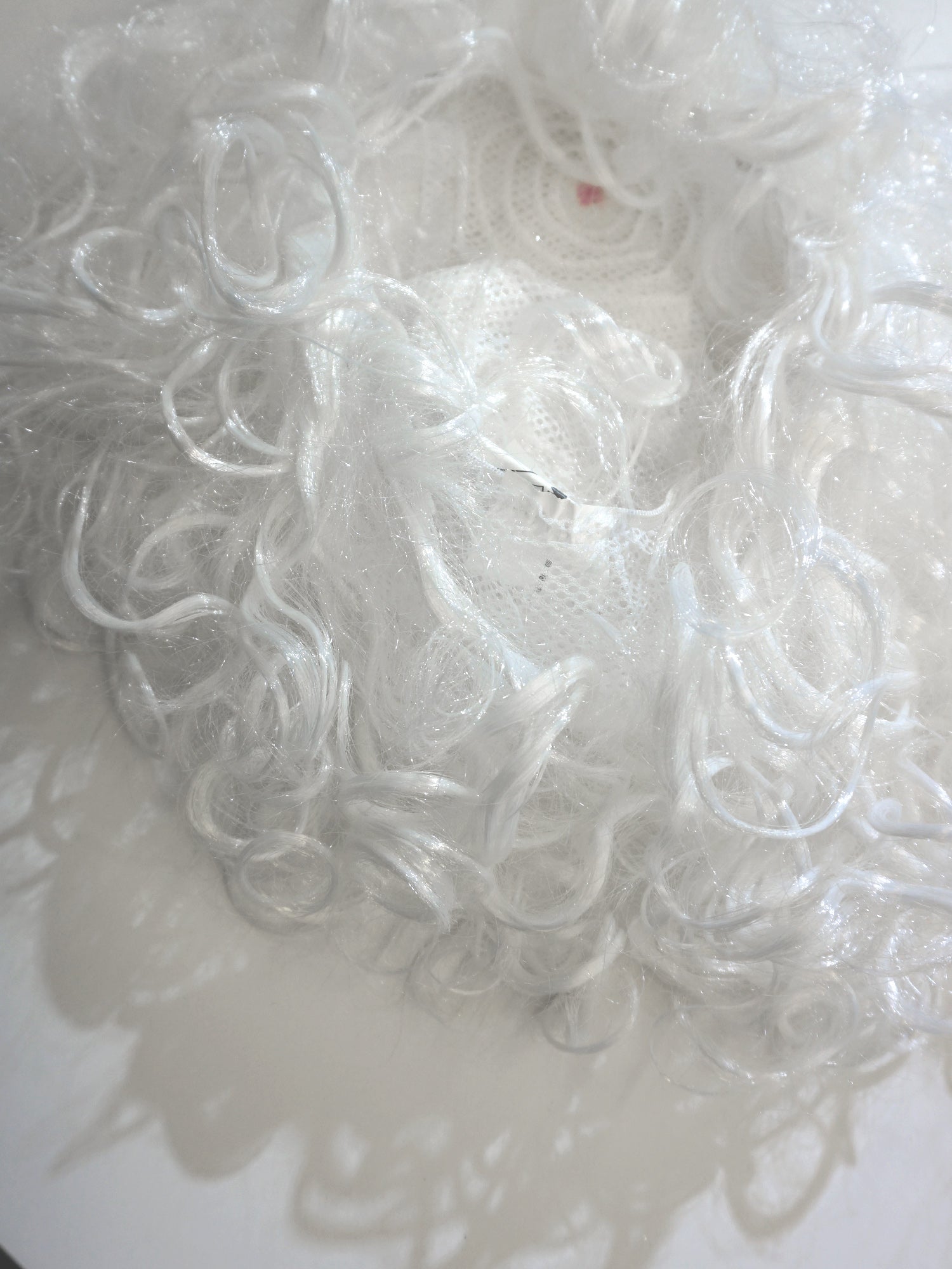 Men's White Santa Beard and Wig Set - Deluxe Economy - costumes.com