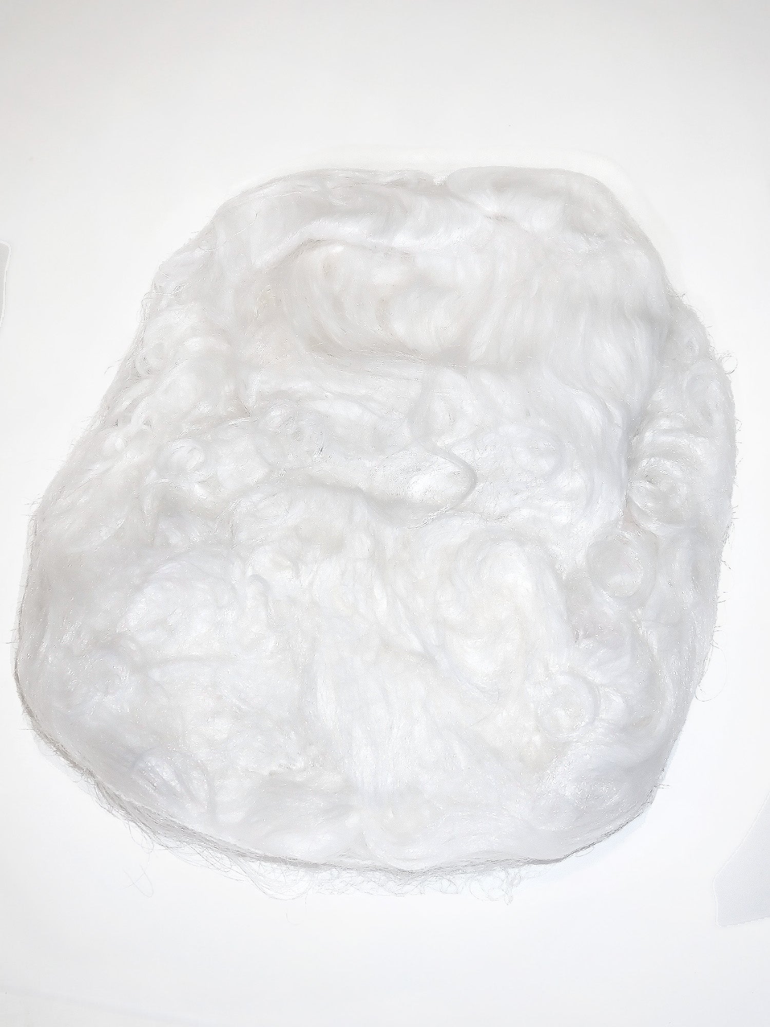 Men's White Santa Beard And Wig Set - Super Deluxe - costumes.com