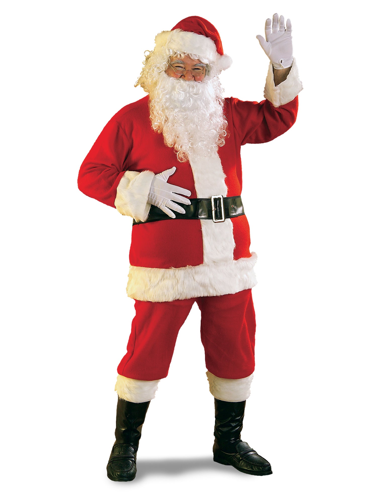 Men's Basic Santa Suit Costume - Economy - costumes.com