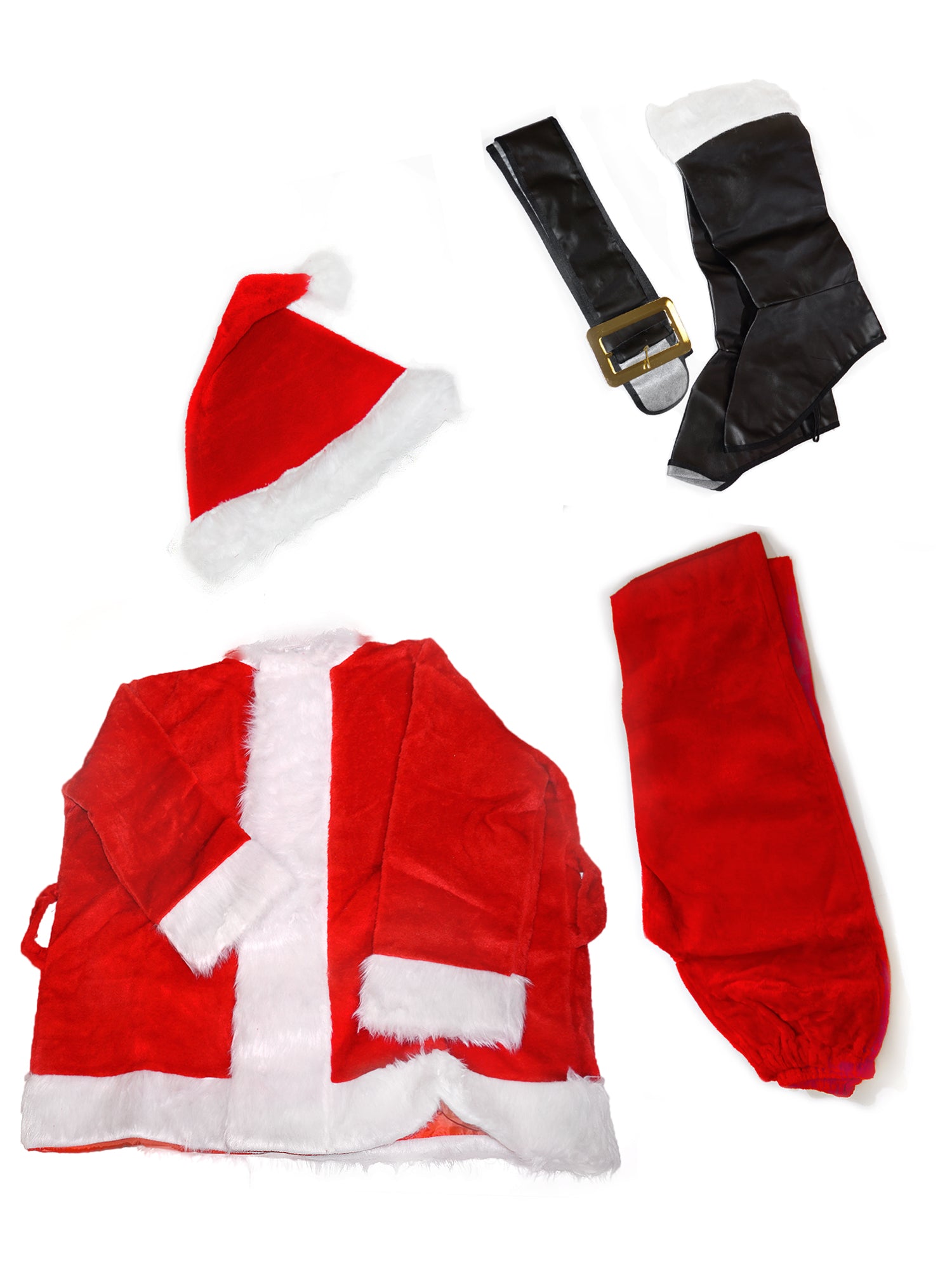 Men's Regal Plush Santa Suit Costume - Deluxe - costumes.com