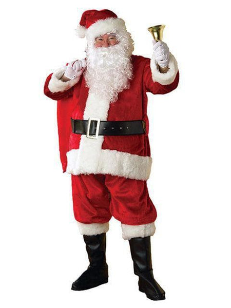 Adult Regency Plush Santa Costume