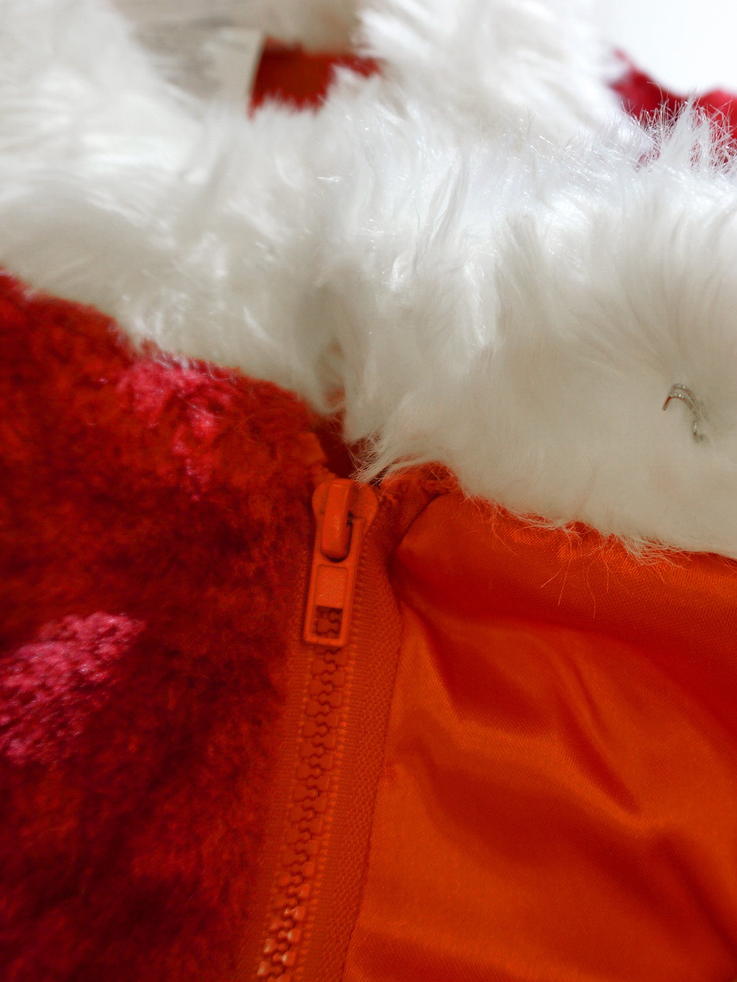 Men's Big and Tall Crimson Mega Plush Santa Costume - Deluxe - costumes.com