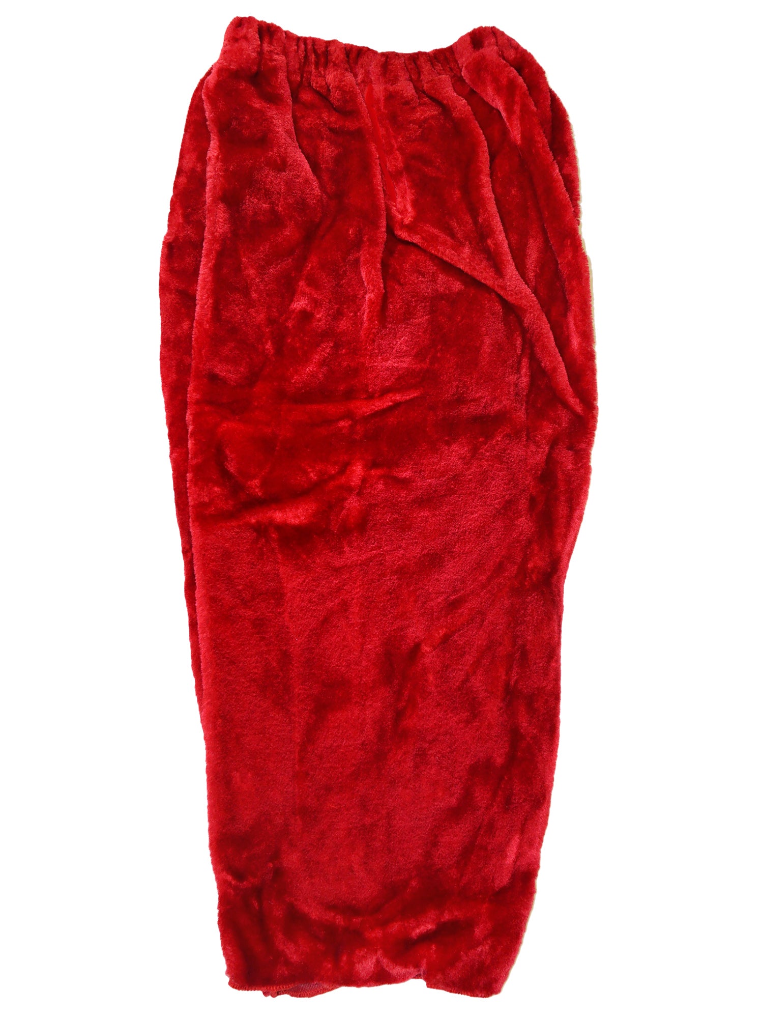 Men's Big and Tall Crimson Mega Plush Santa Costume - Deluxe - costumes.com