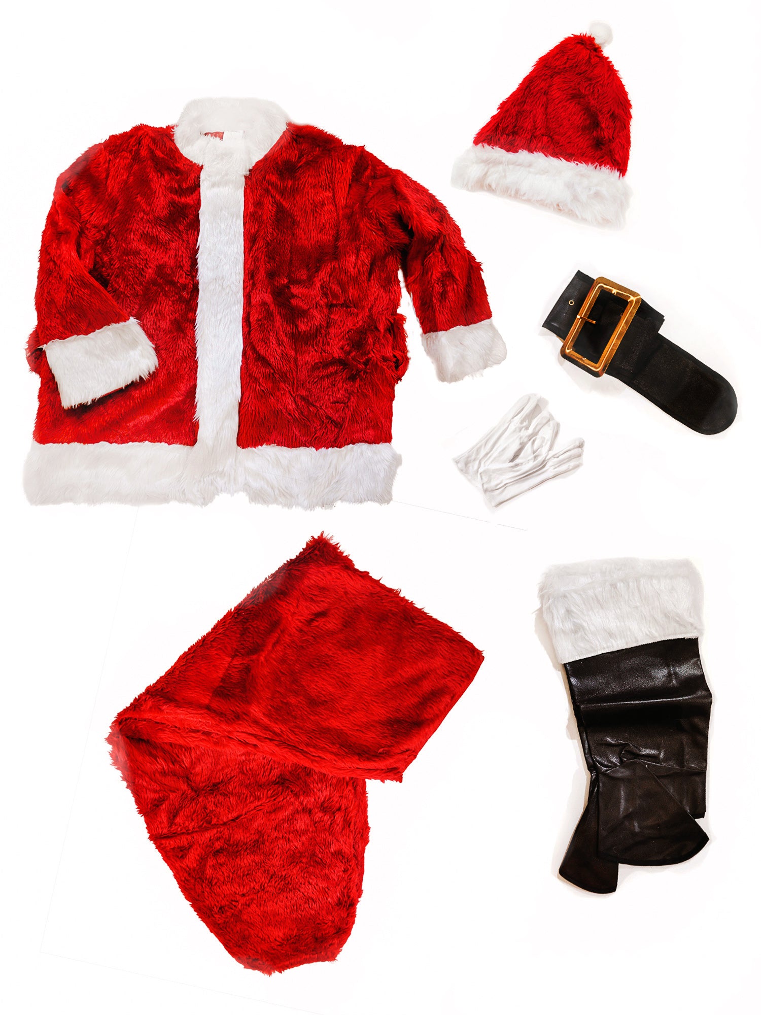 Men's Crimson Classic Santa Suit Costume - costumes.com