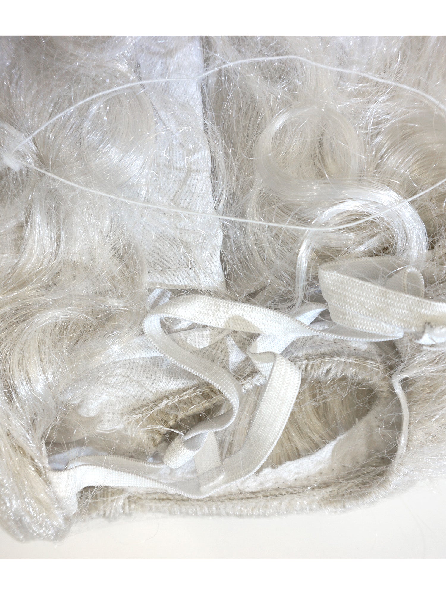 Men's White Santa Beard and Wig Set - Professional - costumes.com