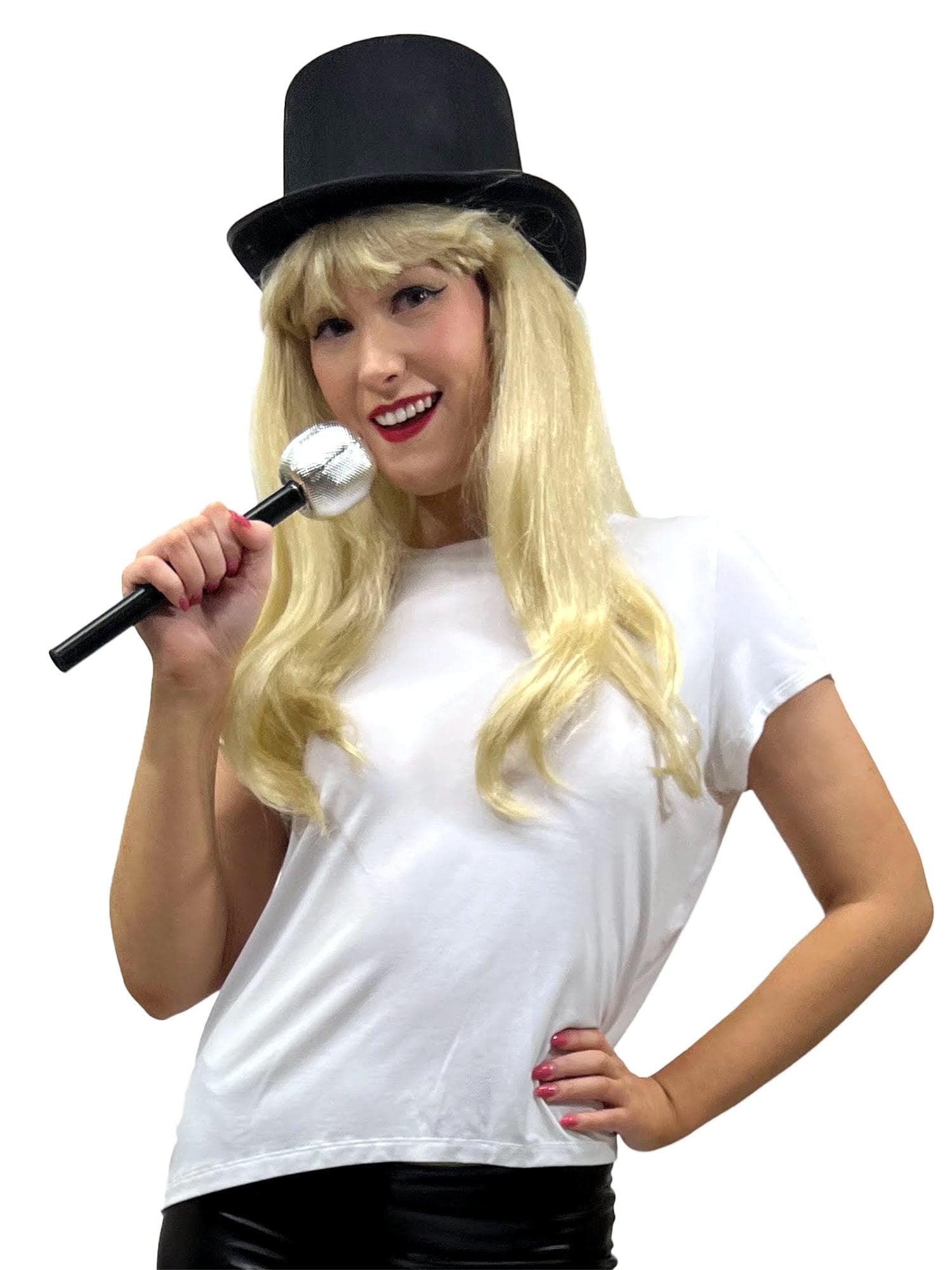 Pop Star Era Hat and Microphone Kit - costumes.com
