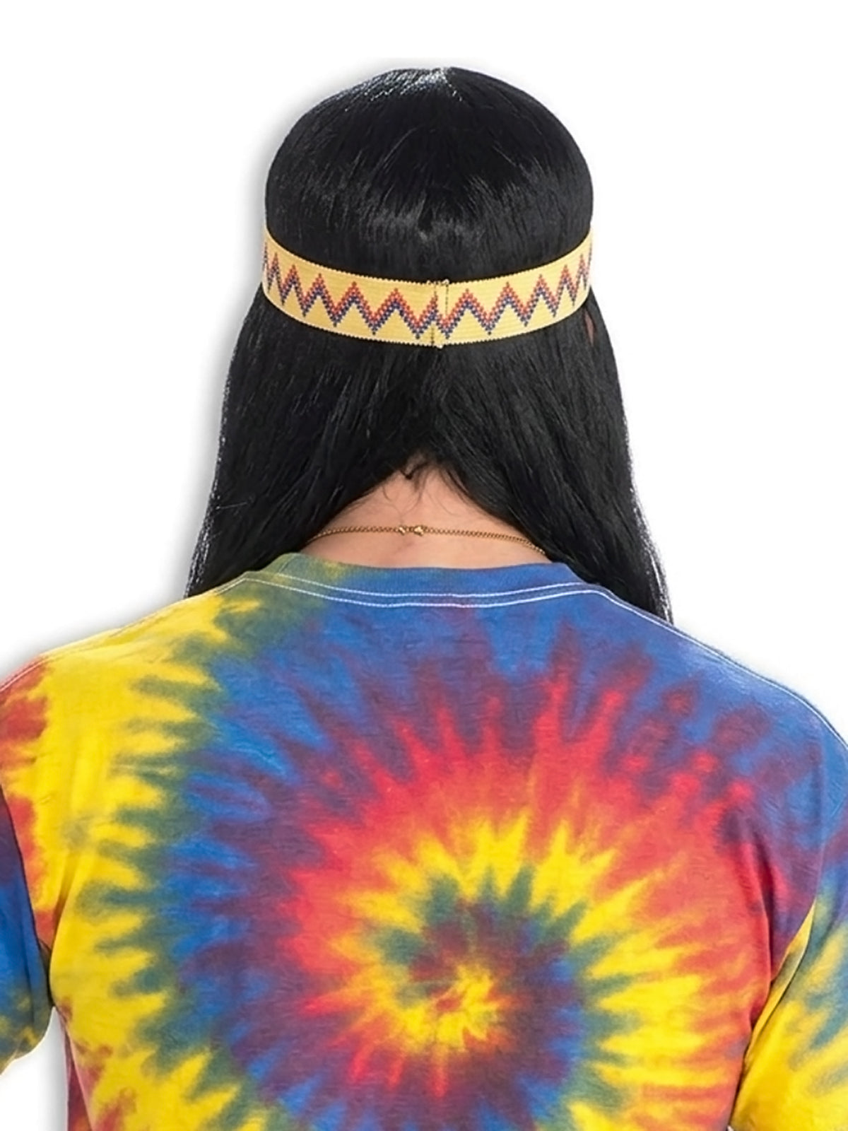 Adult Long Black Hippie Wig - costumes.com