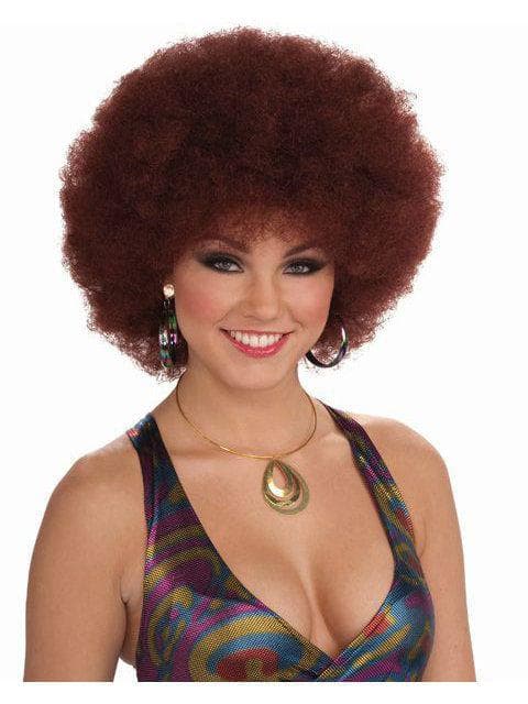 Adult Red Afro Wig - Deluxe - costumes.com