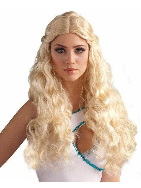Women's Wavy Blonde Goddess Wig