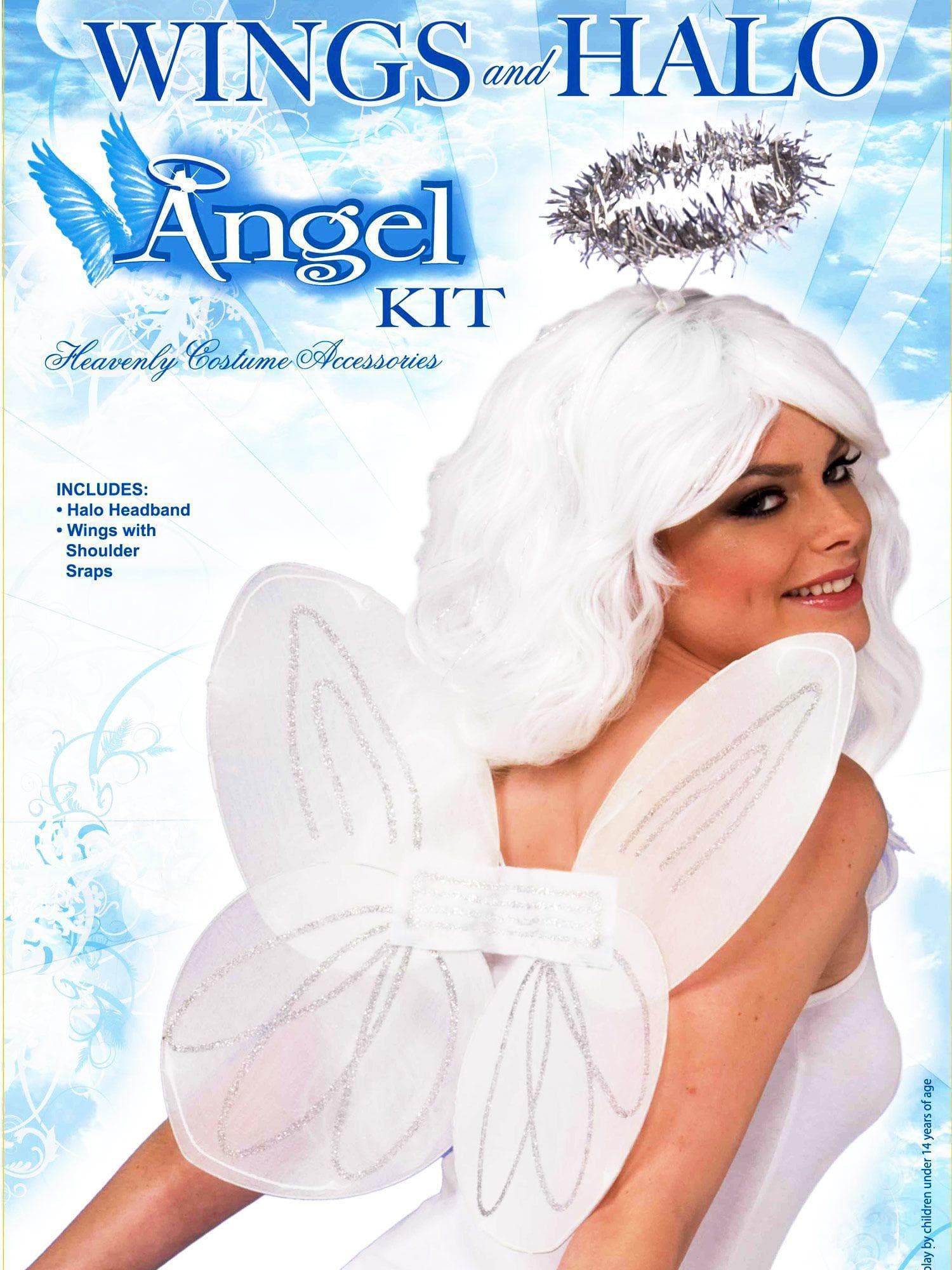 Adult Angel Wings and Halo - costumes.com