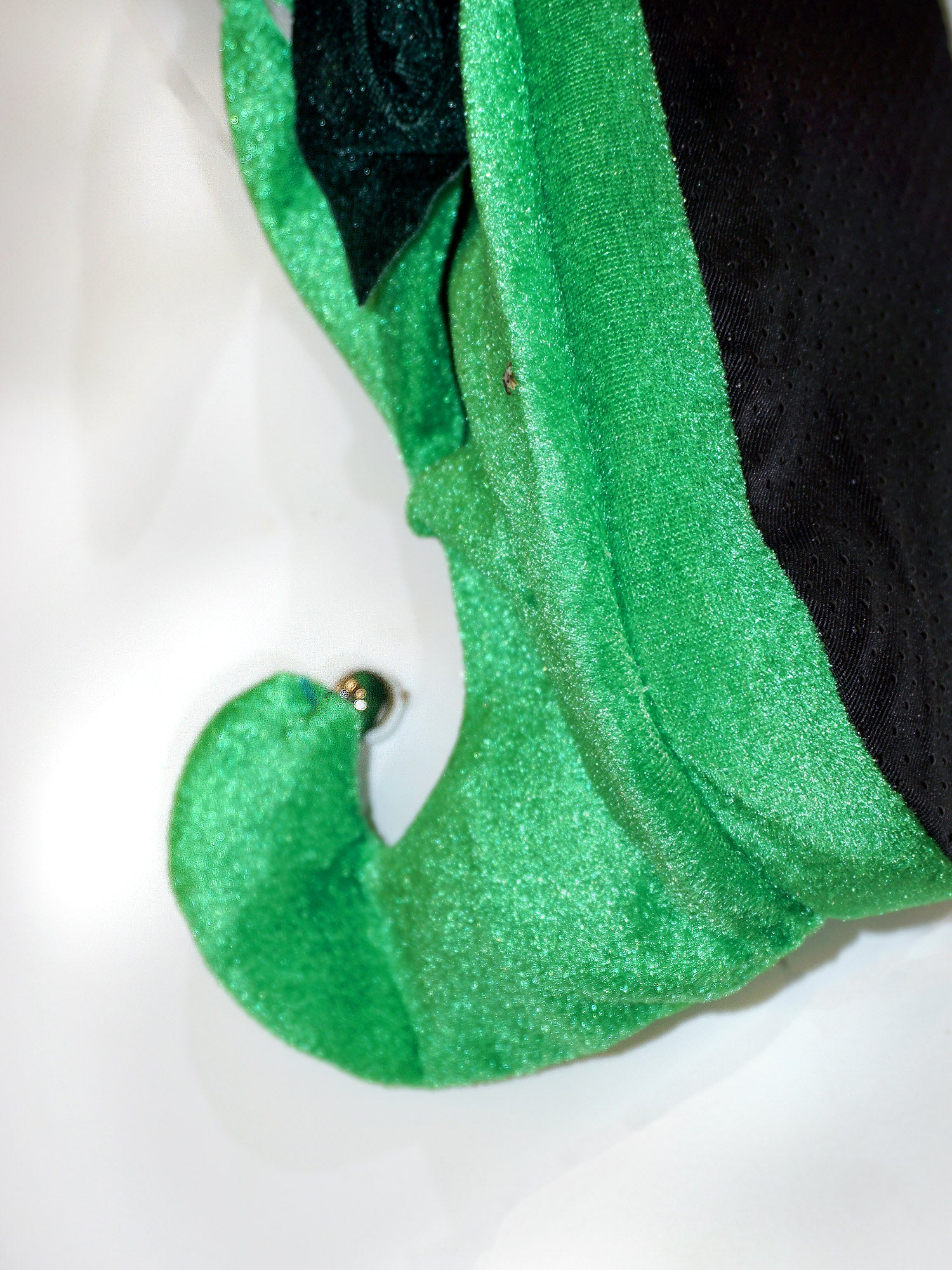 Adult Green Elf  Deluxe Shoes - costumes.com