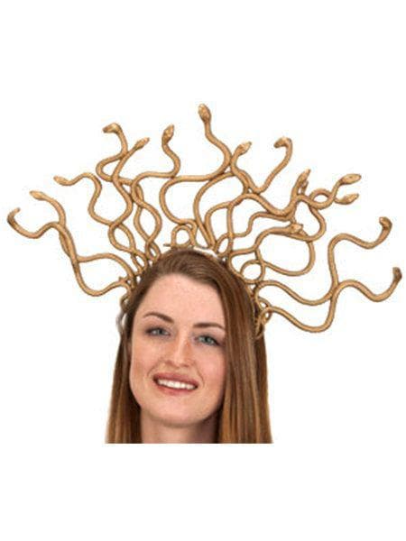 Adult Gold Medusa Headband - costumes.com