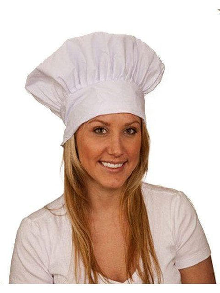 Adult White Chef Hat