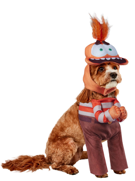 Inside Out 2 Anxiety Pet Costume