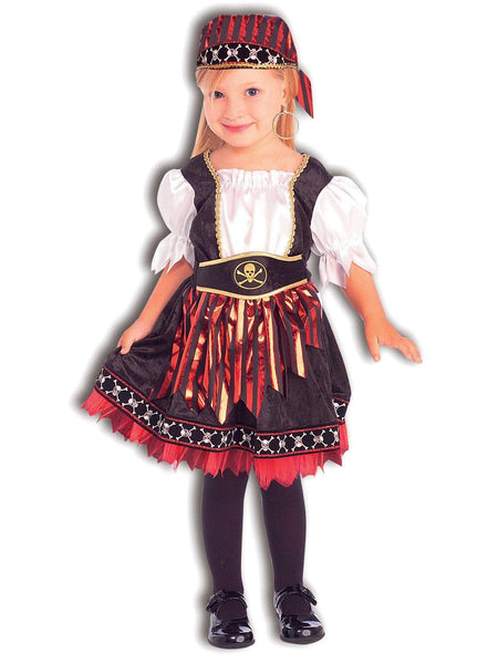 Girls' Little Lass Classic Pirate Costume