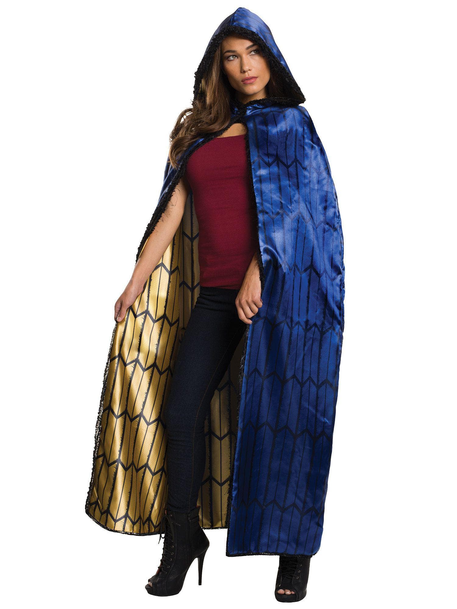 Adult Justice League Wonder Woman Deluxe Costume - costumes.com