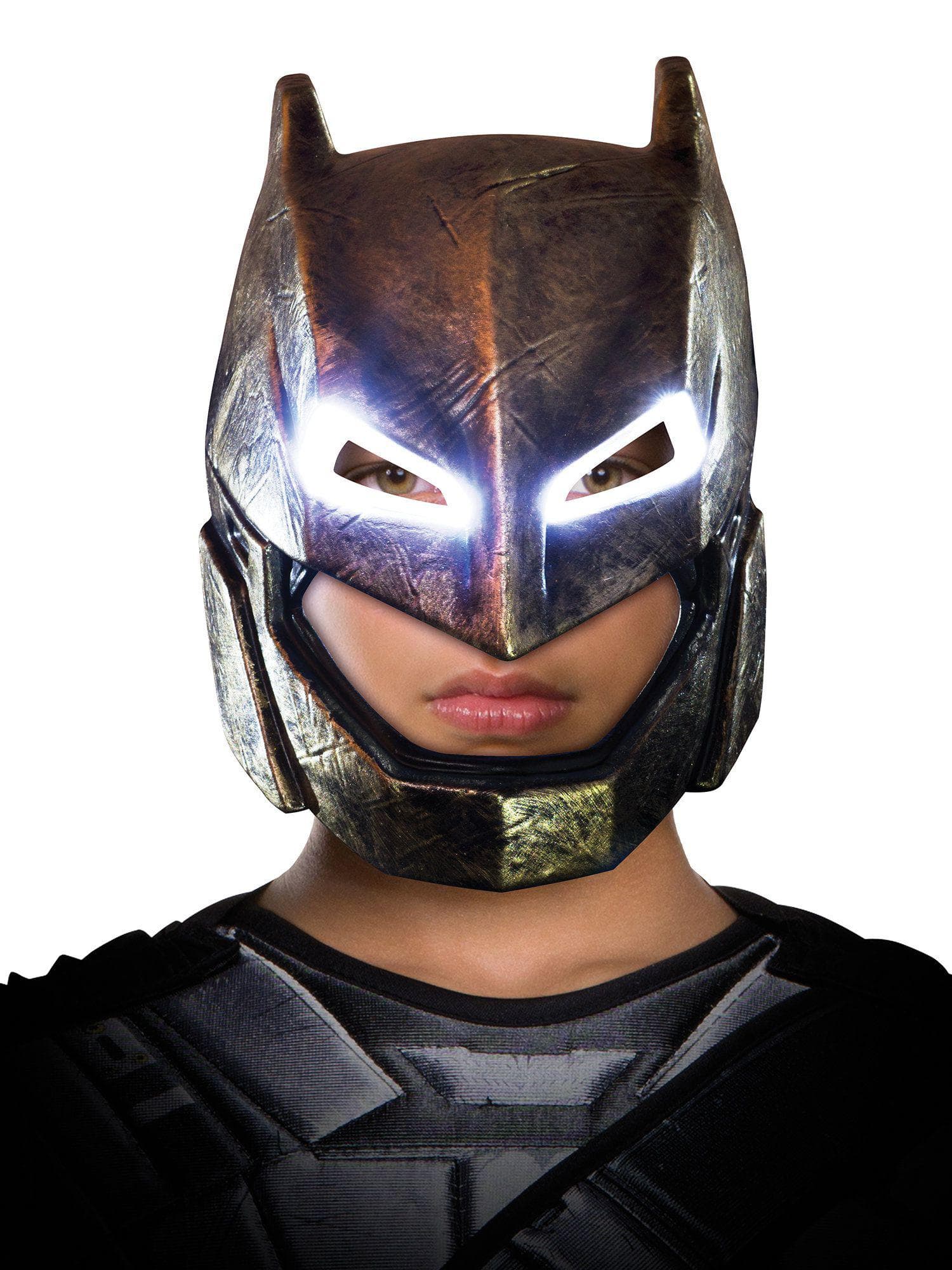 Adult Batman V Superman: Dawn Of Justice Batman Armored Light Up Mask - costumes.com