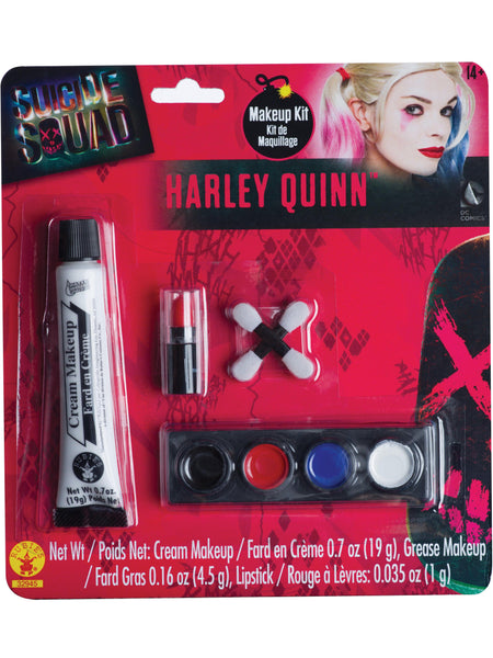 Adult Suicide Squad Harley Quinn Makeup Set