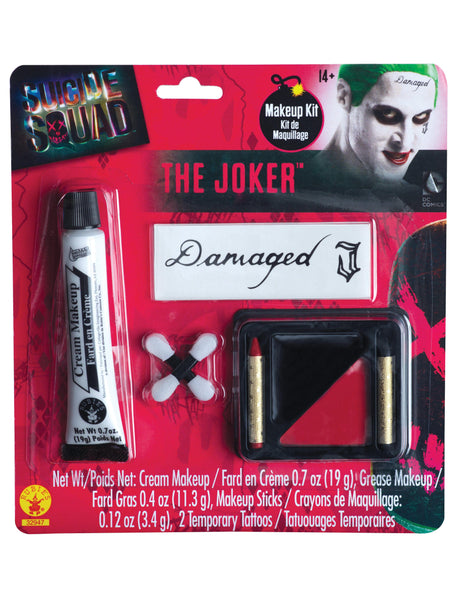 Adult Suicide Squad Joker Makeup Set