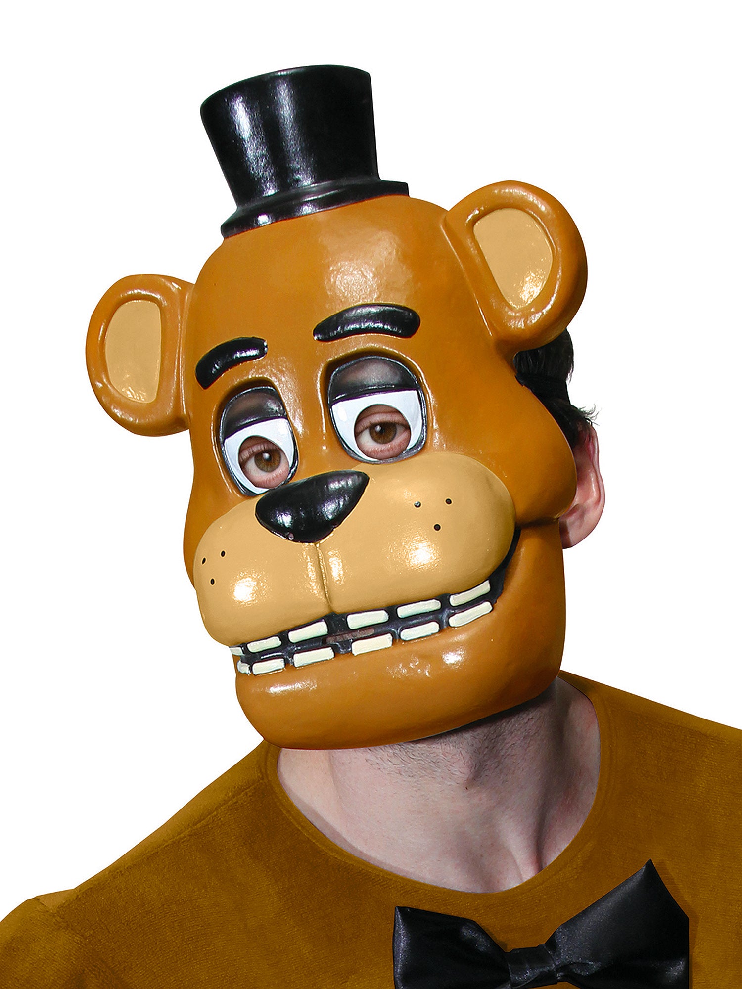 Adult Five Nights at Freddy's Freddy Half Mask - costumes.com