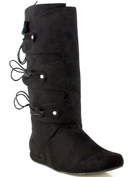 Adult Black Renaissance Boots