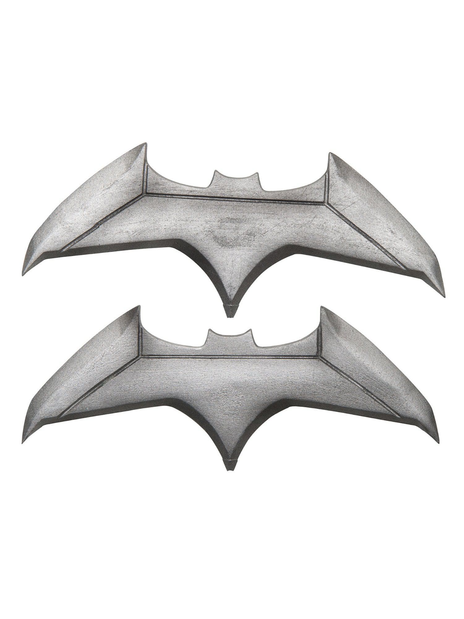 Silver Justice League Batman Batarangs - costumes.com