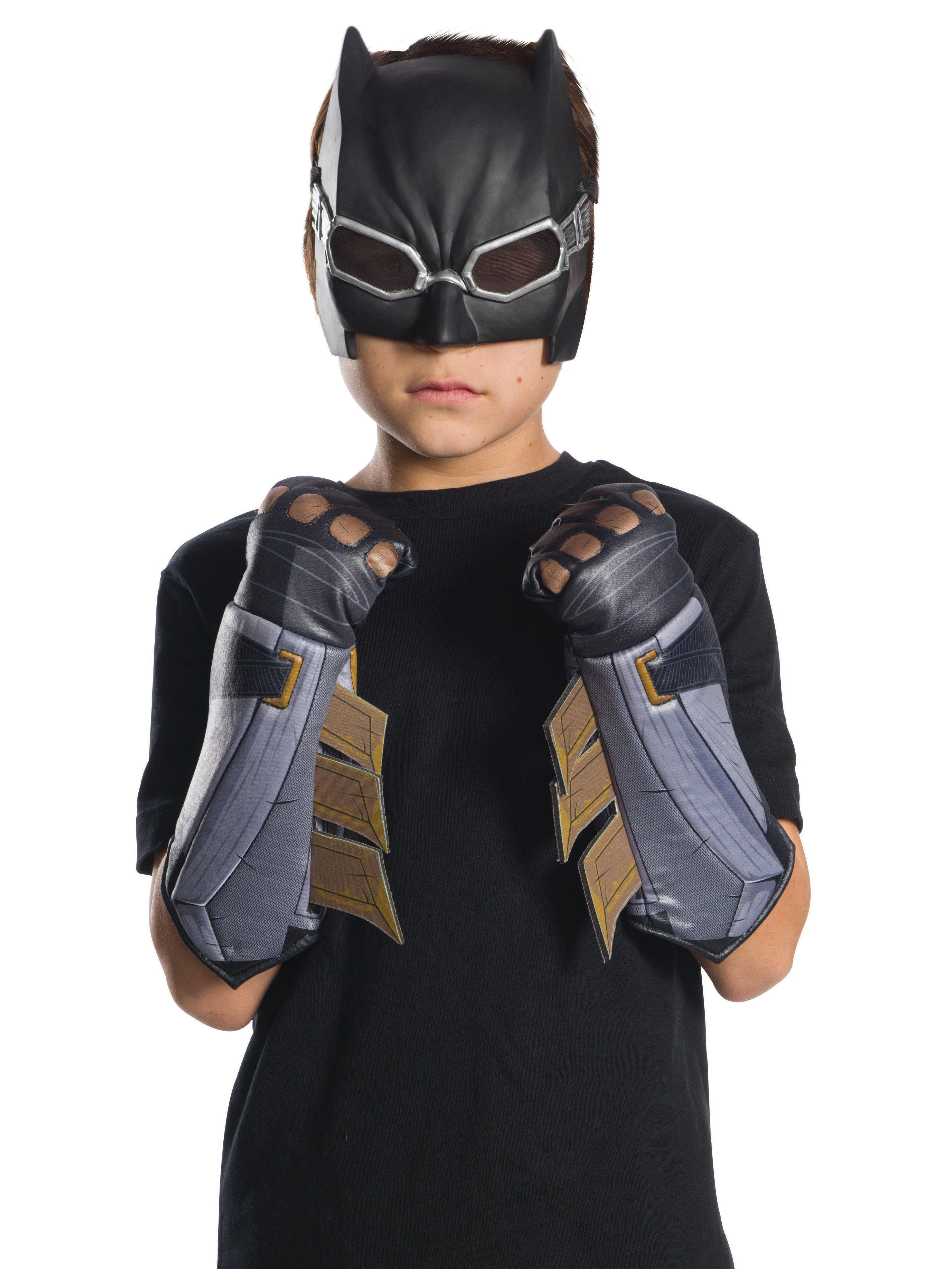 Boys' Justice League Batman Gauntlets - Deluxe - costumes.com